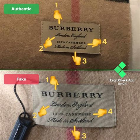 fake burberry scarf label|authentic burberry tag.